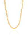 Choker Snaker Banhado a Ouro 18K - 32 cm