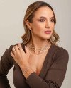 Choker Snaker Banhado a Ouro 18K - 32 cm