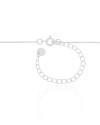 Gargantilha Bola com Zircônia Cristal Ródio Branco - 40 cm