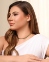 Choker Turmalina Banhado a Ouro 18K