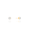 Brinco Ponto de Luz Cristal 6 mm
