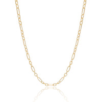 Choker Elos 4 mm Banhado a Ouro 18K
