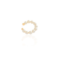 Piercing Perolas Banhado a Ouro 18K