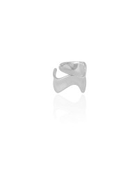 Piercing Orgânico Liso Ródio Branco