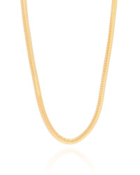 Choker Snaker Banhado a Ouro 18K - 32 cm