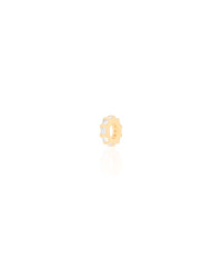 Separador Cravejado Cristal Banhado a Ouro 18K