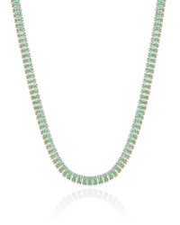 Choker Turmalina Ródio Branco