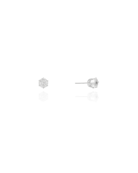 Brinco Ponto de Luz Cristal 5 mm