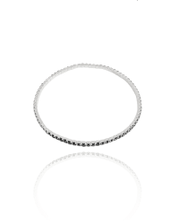 Pulseira Rivieira Preta 2 mm Maleável