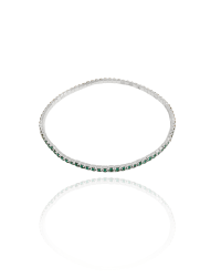 Pulseira Rivieira Turmalina 2 mm Maleável
