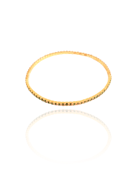 Pulseira Rivieira Esmeralda 2 mm Maleável